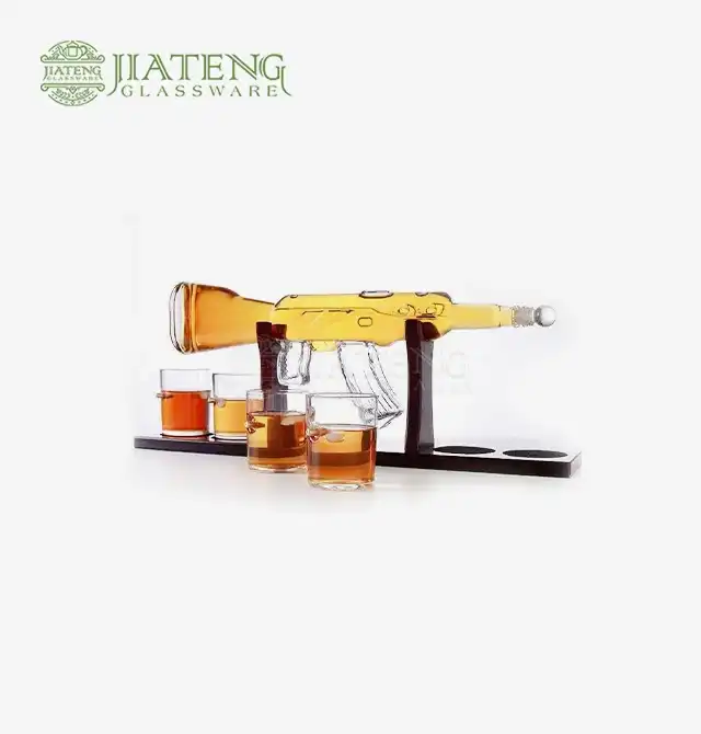 Can I get a custom engraving on a replica gun bottle?